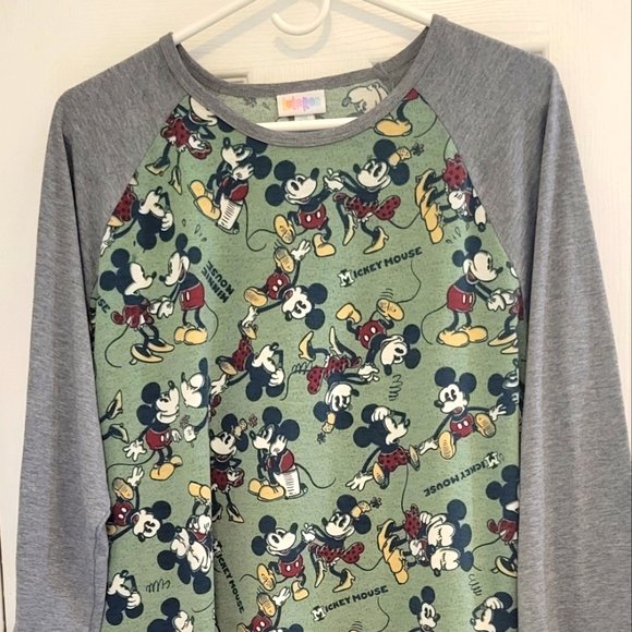 Lularoe Mickey Mouse Randy Top 2XL - Picture 4 of 10